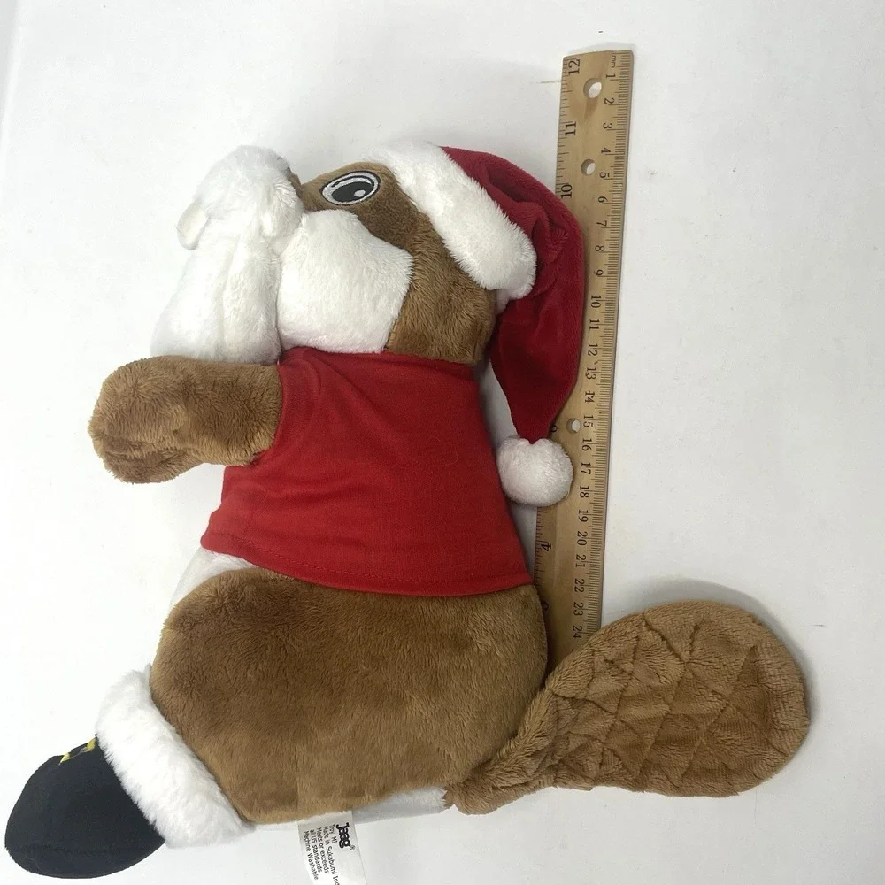 Buc-ee's Santa Beaver Plush 10